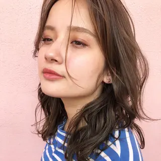 ミディアム また会いたくなる 美容師【KENTA】のヘアスタイル