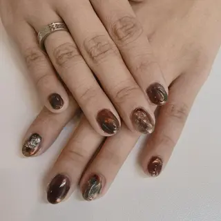 ネイル オオネザワ ユカのヘアスタイル