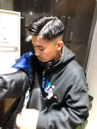 ショート カラー パーマ ヘアアレンジ メンズ 💎髪質改善特化💎 RUITOのヘアスタイル