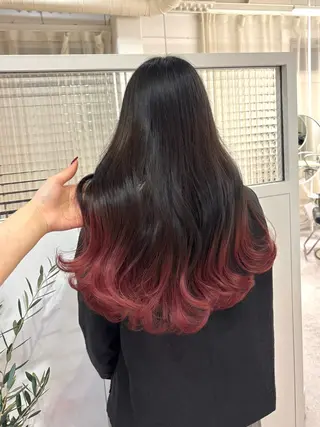 ロング 韓国レイヤー/ヘア カラー🎀ayamiのヘアスタイル