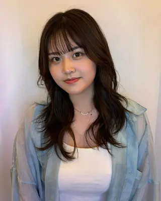 セミロング カラー ヘアアレンジ noya karinのヘアスタイル