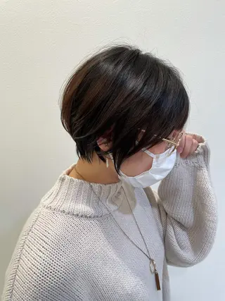 ショート 似合わせスタイル 岡田勇哉のヘアスタイル