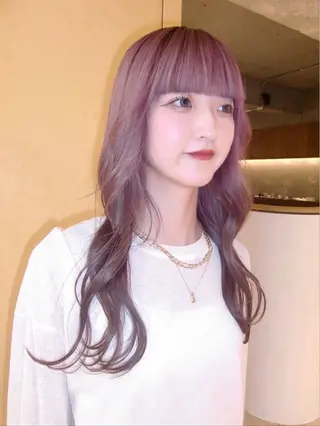 ロング カラー 名駅/カラーモデル/ masaki⠀のヘアスタイル