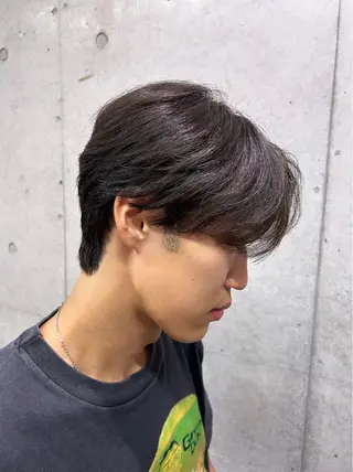 メンズ 💙寒色カラー/ ブリーチ🩵hanaのヘアスタイル