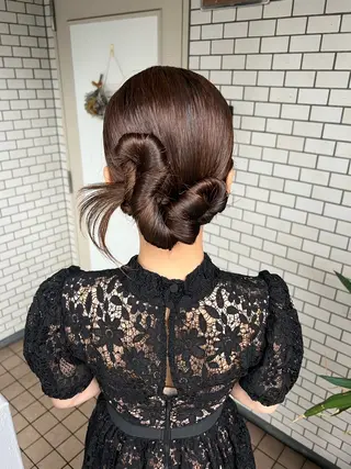 ヘアアレンジ 大人可愛いヘアメイク 💋🧚‍♀️しずかのヘアスタイル