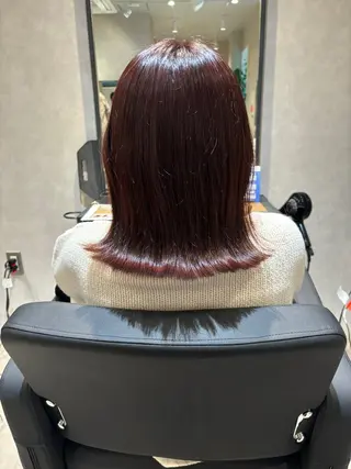 ミディアム hair salon 【ao.】所属・髪質改善/縮毛矯正 /TATSUYAのヘアスタイル