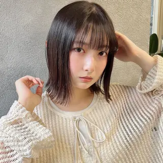 ショート 【ボブ、ミディアム、 髪質改善】浅川俊輝のヘアスタイル