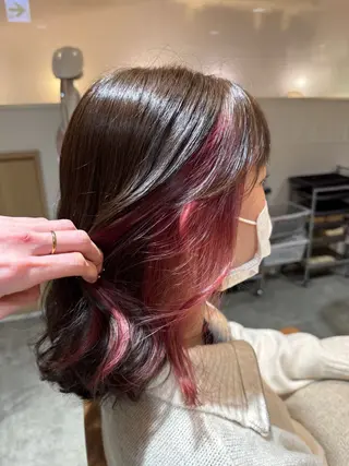 ミディアム カラー Narumi ／モデル様募集中✨のヘアスタイル