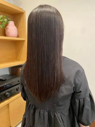 ロング 伊藤 優花のヘアスタイル