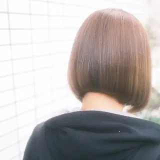 ショート カラー パーマ ショートボブ縮毛矯正 髪質改善のプロ山道潤のヘアスタイル