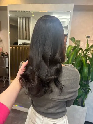 カラー 博多/ ブリーチ/暖色/色味のヘアスタイル