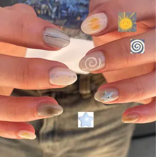 ネイル RooM tani /個性派ニュアンスのネイルデザイン