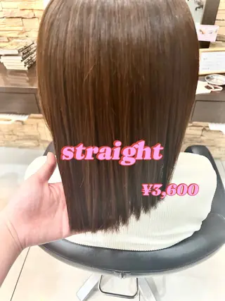 オプスヘアーフェリース所属・土井遥風/福岡天神/ 縮毛矯正モデル募集中のヘアスタイル