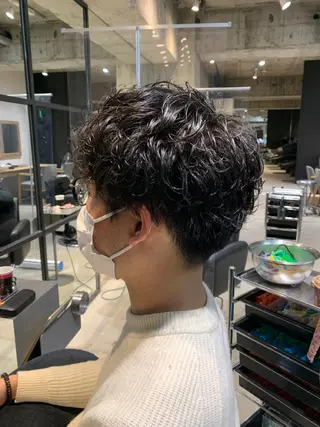 パーマ メンズ director tatsukiのヘアスタイル