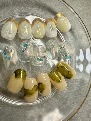 ネイル kiii.__ ✴︎*のネイルデザイン