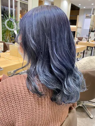 ミディアム 【ROSSO】 SHUHEIのヘアスタイル