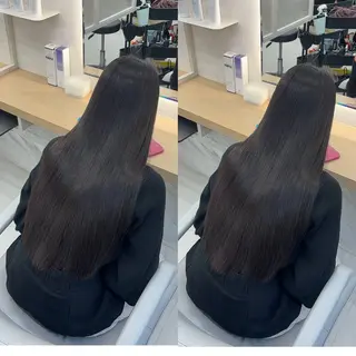 ロング 新宿No.1艶髪矯正 美艶カラー/FUKAのヘアスタイル