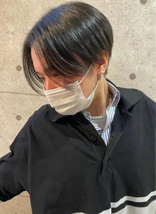 メンズ ブリーチ／ヘアセット 🪞🌙minamiのヘアスタイル