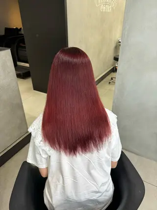 ロング 🇰🇷韓国風ハイ トーンKANA🖤のヘアスタイル