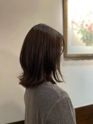 ミディアム 高橋廉治 （タカハシレンジ）のヘアスタイル