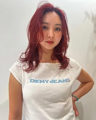 ミディアム カラー behov所属・柔らかカラー 🤎Tsubasaのヘアスタイル