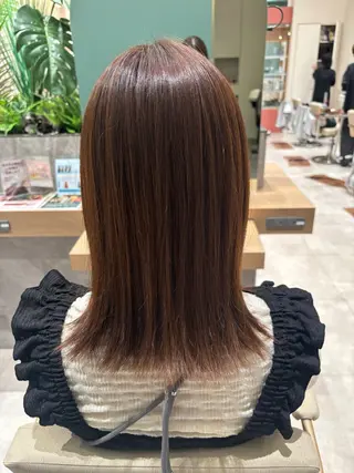 カラー 田中 梨花のヘアスタイル