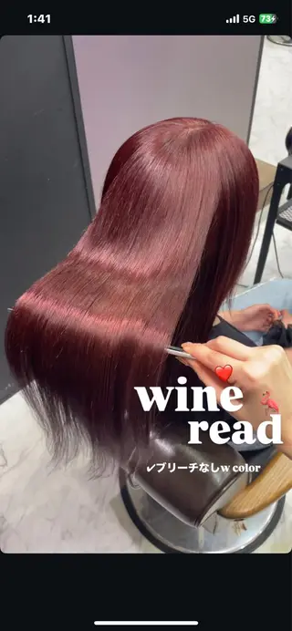 ロング カラー RAF TOKYO 2nd 今泉店所属・RAF KAEDEのヘアスタイル