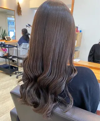 セミロング カラー CABANON所属・和歌山髪質改善 那須優太のヘアスタイル