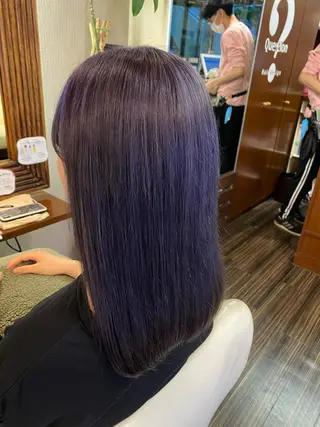 セミロング カラー ヘアアレンジ 加藤 瑠美のヘアスタイル