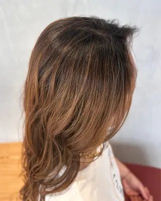 ロング カラー DX SHARE SALON所属・matka白髪ぼかし 大人ヘア/KEIKOのヘアスタイル