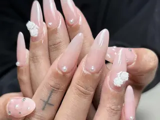 ネイル na🎀🎀na ちゅるちゅるのネイルデザイン