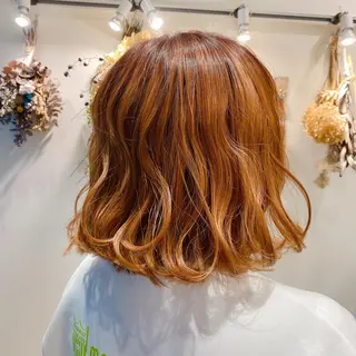 ミディアム カラー 21salon所属・non .のヘアスタイル
