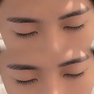 メンズ アイブロウ 杉本 奈々美のヘアスタイル