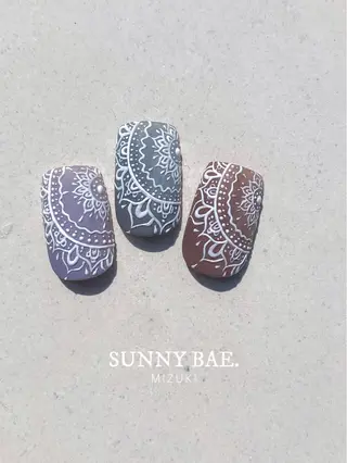 ネイル SUNNY BAE. 🌼MIZUKIのネイルデザイン