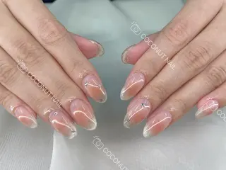 ネイル 神田 ココナッツのネイルデザイン