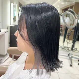 ミディアム 三箇島 陽香のヘアスタイル