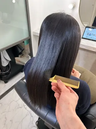 ロング Grege所属・恵比寿/メンズ ／髪質改善🍃金丸のヘアスタイル