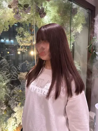 ロング カラー 韓国ボブ🇰🇷/ Nodoka🧸🩵のヘアスタイル