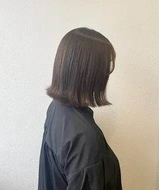 ミディアム カラー ヘアアレンジ 陰山 友咲のヘアスタイル
