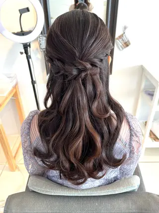 ヘアアレンジ 大人可愛いヘアメイク 💋🧚‍♀️しずかのヘアスタイル