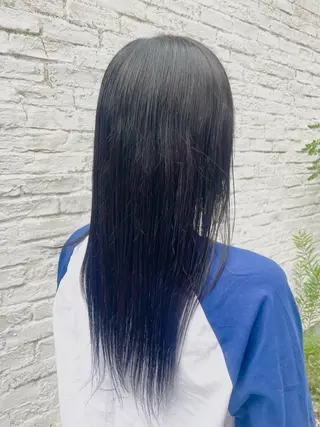 ロング カラー なな🦋／ 原宿のヘアスタイル