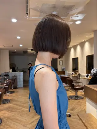 ショート saya/似合わせ /透明感カラーのヘアスタイル