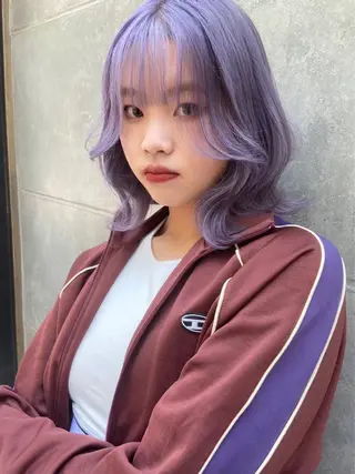 ミディアム カラー ミユル/ 盛れるエクステ🎀✨のヘアスタイル