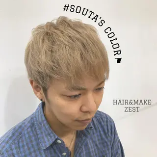 ヘアアレンジ メンズ ange☞ soutaのヘアスタイル