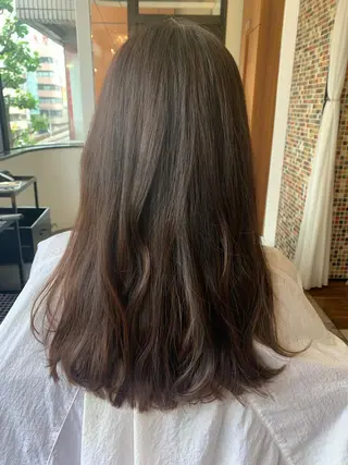 ロング 小沼采唯👧🏼 海好きオヌちゃんのヘアスタイル