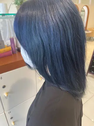 セミロング 日置 大智のヘアスタイル