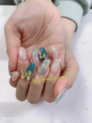 ネイル ネイルサロンエクラ 🫧Shizukaのネイルデザイン