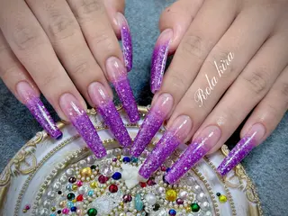 ロング Rola kira 麗のネイルデザイン