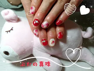 ネイル 林 珠里のネイルデザイン