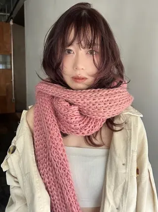 カラー レイヤー/暖色カラー /似合わせ/Moeのヘアスタイル